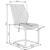 HALMAR - Krzesło K272
