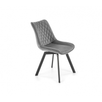 HALMAR - K520 Krzesło | Obrót siedziska | Ciemny Popiel