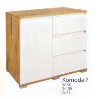 Meblarz - ROSA Komoda 7 fabrycznie zmontowana