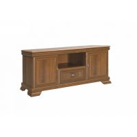 GAŁA MEBLE - KORA KRT2 STOLIK RTV 2 DRZWIOWY | Samoa King | DOSTĘPNA OD RĘKI