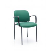 PROFIM - BIT Krzesło konferencyjne 580H | Tapicerowane siedzisko i oparcie | Na 4 nogach