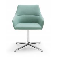 PROFIM - CHIC Fotel Obrotowy 20F | Baza 4-ramienna | Aluminium polerowane