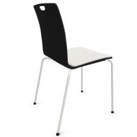 PROFIM - COM Krzesło Konferencyjne K22H | Kubełek ze sklejki | Tapicerowana nakładka na siedzisko