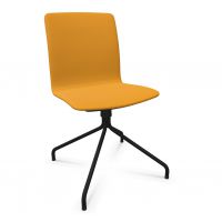PROFIM - COM Krzesło Konferencyjne K42HF | Kubełek ze sklejki | Całość tapicerowana | Stelaż typu "pająk"