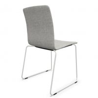 PROFIM - COM Krzesło Konferencyjne K42V | Kubełek ze sklejki | Całość tapicerowana | Płoza V