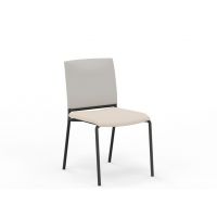 NOWY STYL - INTRATA VISITOR Krzesło konferencyjne V-34 FLBL-NA | Oparcie tapicerowane siatką Runner | na 4 nogach