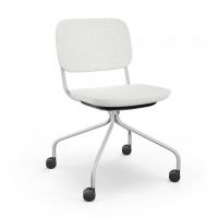 PROFIM - NORMO Krzesło Konferencyjne 500HC | stelaż typu "pająk" - na kółkach | Konstrukcja - 100% pochodzenia z recyklingu