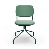 PROFIM - NORMO Krzesło Konferencyjne 500HS | stelaż typu "pająk" - na stopkach | Wersja obrotowa | Konstrukcja - 100% pochodzenia z recyklingu
