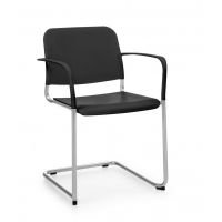 PROFIM - ZOO Krzesło Konferencyjne 522V | na płozie | Siedzisko i oparcie plastikowe