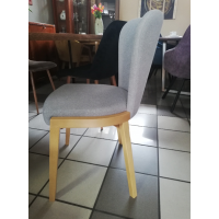 FAMEG - LAVA Krzesło A-1807 Buk | Buk Miodowy 02 | Tkanina Nordic 115 | DOSTĘPNE OD RĘKI