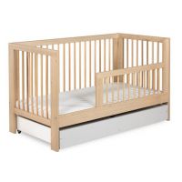 KLUPŚ - OLIVIA Łóżeczko dziecięce 140×70 Buk