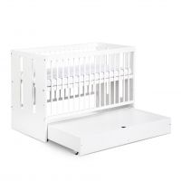 KLUPŚ - Pojemnik na pościel 140×70 BIAŁY