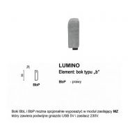 Meblomak - LUMINO BbP element Bok typu b Prawy
