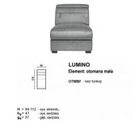 Meblomak - LUMINO OTMBF element otomana mała bez funkcji