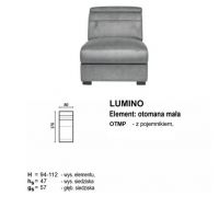 Meblomak - LUMINO OTMP element otomana mała z pojemnikiem