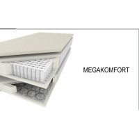 MEBLE BEST - Łóżko Kontynentalne Vista Megacomfort z tradycyjnym pojemnikiem na pościel 120x200