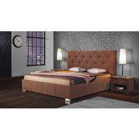 NEW ELEGANCE - NEW ELEGANCE Łoże Mini Maxi 120x200 (wezgłowie 2700 wys. 120 cm, Korpus C przeszycie C, nożka B)