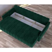 WERSAL - MOLLY kanapa DL z funkcją spania i pojemnikiem na pościel