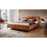 WERSAL - NAOMI Łóżko 180x200 z pojemnikiem | stelaż drewniany