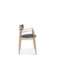 FAMEG - NOPP Fotel B-1803/1 | siedzisko i oparcie tapicerowane