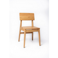 MEBLE OD ZAGŁOBY - OLIVER Krzesło dębowe | Siedzisko drewniane