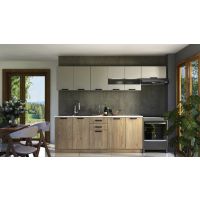 HALMAR - PERŁA 260 Kuchnia Zestaw | dąb cremona/ kaszmir | z PL