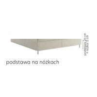 NEW ELEGANCE - NEW ELEGANCE SLIM na nóżkach | Łóżko kontynentalne z pojemnikiem | 160x200
