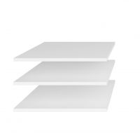 HELVETIA MEBLE WIERUSZÓW - OPTIMA Półki (3 szt.) 2497KL02 | Biały