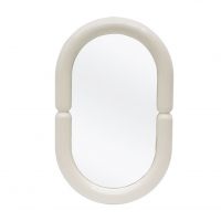 HALMAR - POSTER Lustro wiszące | biały