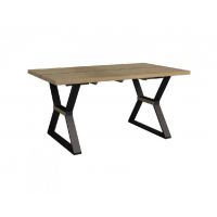 MEBIN - Pik Stół Prime II 160 z wsadami dokładanymi | Drewno dębowe