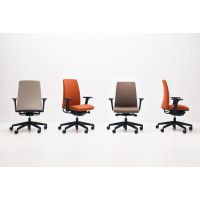PROFIM - MOTTO Fotel obrotowy biurowy gabinetowy 11SL | Oparcie w całości tapicerowane | Mechanizm Synchro | Siedzisko wysuwane | Zagłówek