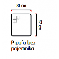 UNIMEBEL - INSPIRO Moduł P pufa