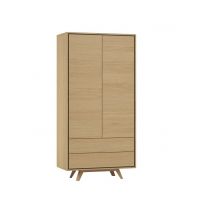 MEBLOMAX PÓŁROLA - RIO Szafa 2D2S