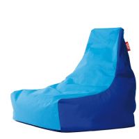 GIGANT PUFA - Fotel SIT niebiesko-błękitny