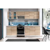 LAYMAN - KUCHNIA EKONOMICZNA ECOmodel ZESTAW KUCHENNY 2,6 m szafki z płyty laminowanej