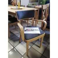 FAMEG - SOLID Krzesło B-9449/1 dąb | Dab naturalny 25 | Tkanina Point 98 | DOSTĘPNE OD RĘKI