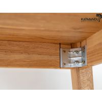 KATMANDU MEBLE - ORBETELLO Stół okrągły 110 | Dąb | KULS90T