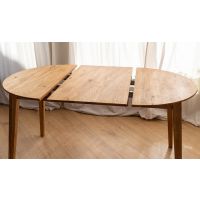 KATMANDU MEBLE - ORBETELLO Stół okragły rozkładany 90-140 | Dąb | KULSR9050