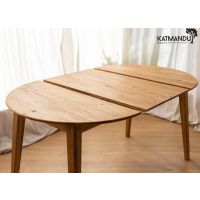 KATMANDU MEBLE - ORBETELLO Stół okrągły rozkładany 110-160 | Dąb | KULSR110