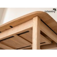 KATMANDU MEBLE - ORBETELLO Stół prostokątny rozkładany 120-165x80 | Dąb | KULSR12045