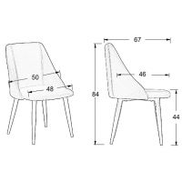 STEMA - Krzesło CN-6030 | Zielony
