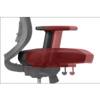 STEMA - Fotel obrotowy GN-310/ALU | Czarny | Z wysuwem siedziska