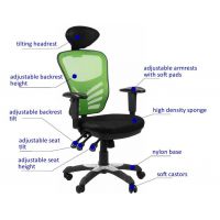 STEMA - HG-0001H Fotel Obrotowy | Zielony | Zgodny z Rozporządzeniem z 2023 roku