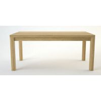 ORTUS - ROYALINE S11 Stół rozkładany | Dąb drewno lite | 142-202x90x78 | SM wkładka motylkowa środkowa
