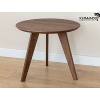 KATMANDU MEBLE - ORBETELLO Ława okrągła 50 | Tabacco | 3SORB50T
