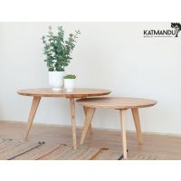 KATMANDU MEBLE - ORBETELLO Ława okragła 70 | Dąb | 3SORB58