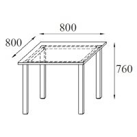 AMS Meble Biurowe - Stolik Okolicznościowy SO2