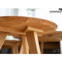 KATMANDU MEBLE - ORBETELLO Ława okragła 50 | Dąb | 3SORB50