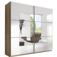 HELVETIA MEBLE WIERUSZÓW - Beta 22AE16 TYP 58 Szafa 2 drzwi przesuwnych z lustrem