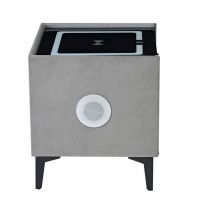 FURNITEX - SMART Szafka nocna SN11-FX | Szary Velvet Riviera 91
